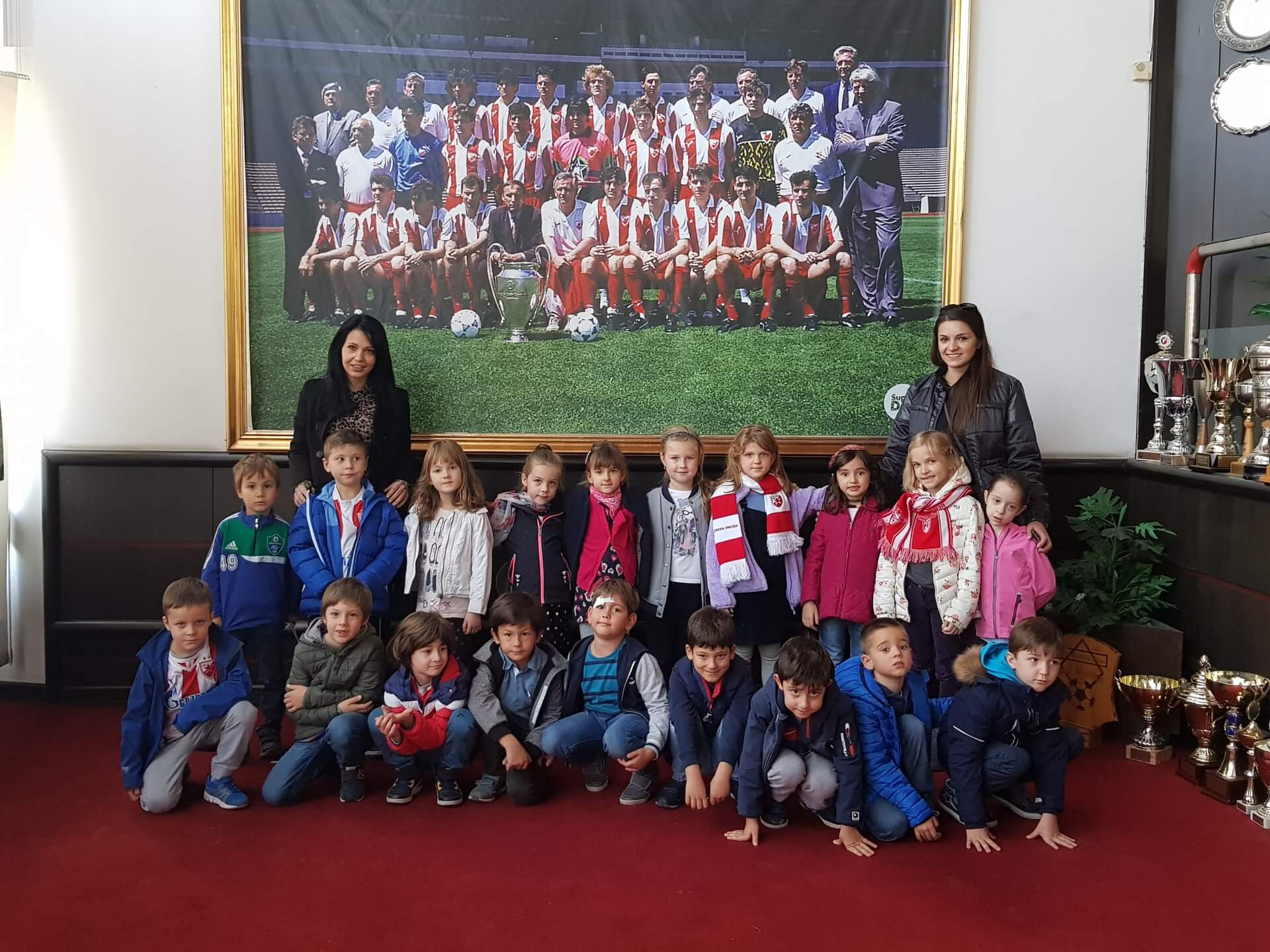 Poseta stadionu “Rajko Mitić”